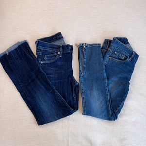 Citizens of Humanity Jeans and Armani Exchange Jeans bundle